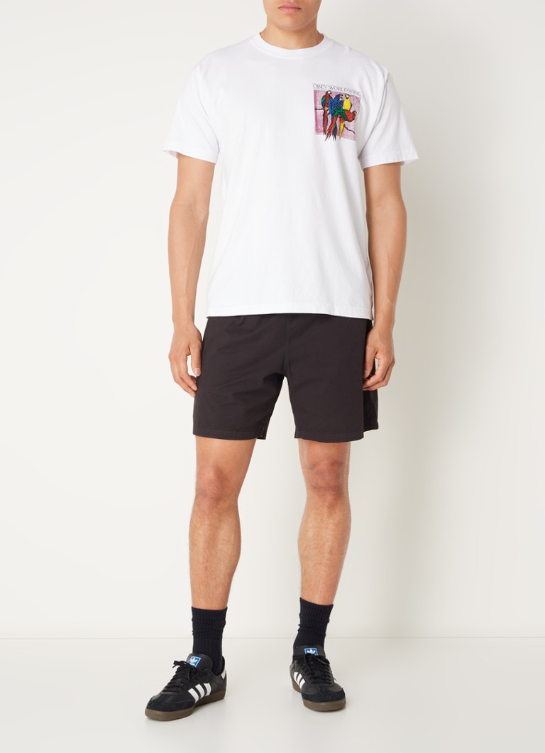 Obey Respect & Protect T-shirt with logo and back print
