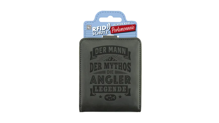 H&H Echte Kerle Portemonnaie Angler