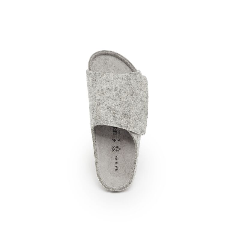 Birkenstock x Fear of God Kids Los Feliz Felt cement melange