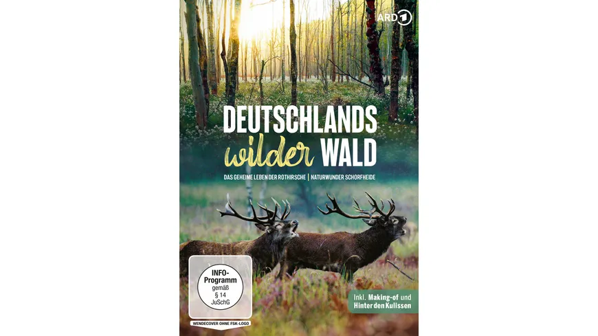 Deutschlands wilder Wald: Das geheime Leben der Rothirsche / Naturwunder Schorfheide