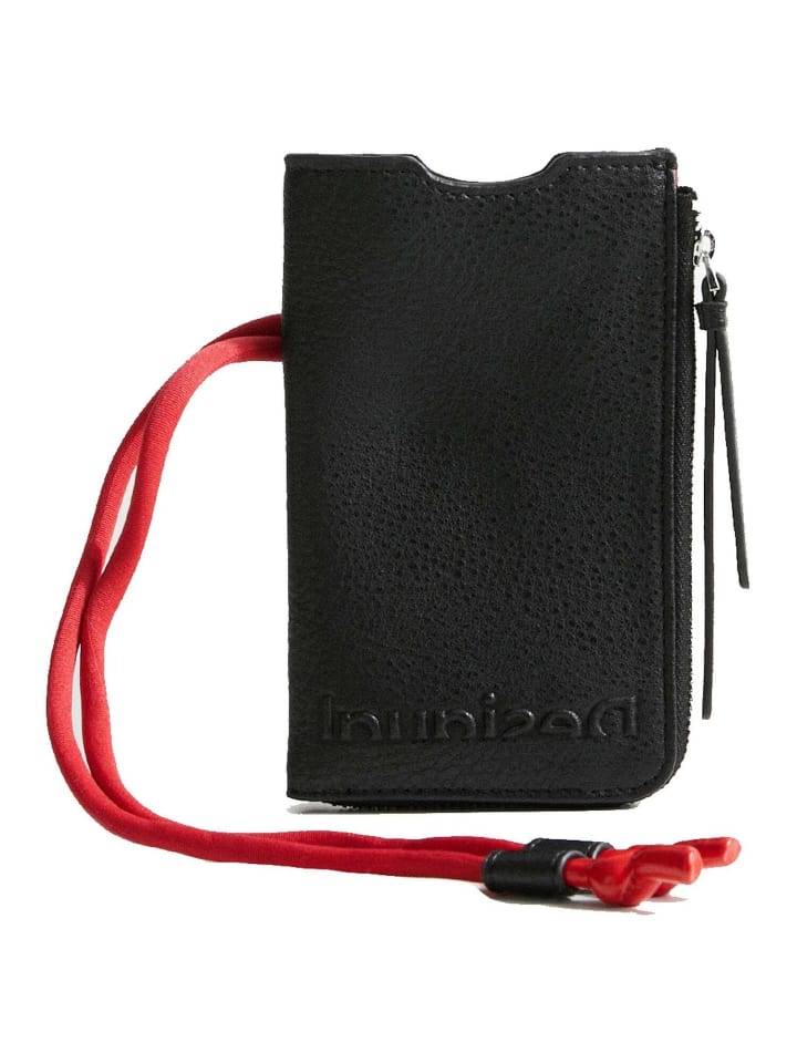 Desigual Mone Half Logo Rita - Handytasche 17 cm (black) in schwarz günstig kaufen onesize