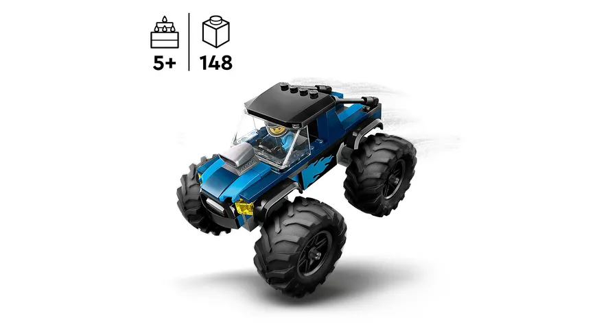 LEGO City 60402 Blauer Monstertruck