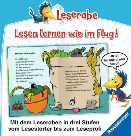Leserabe - 2. Lesestufe: Das Müllmonster