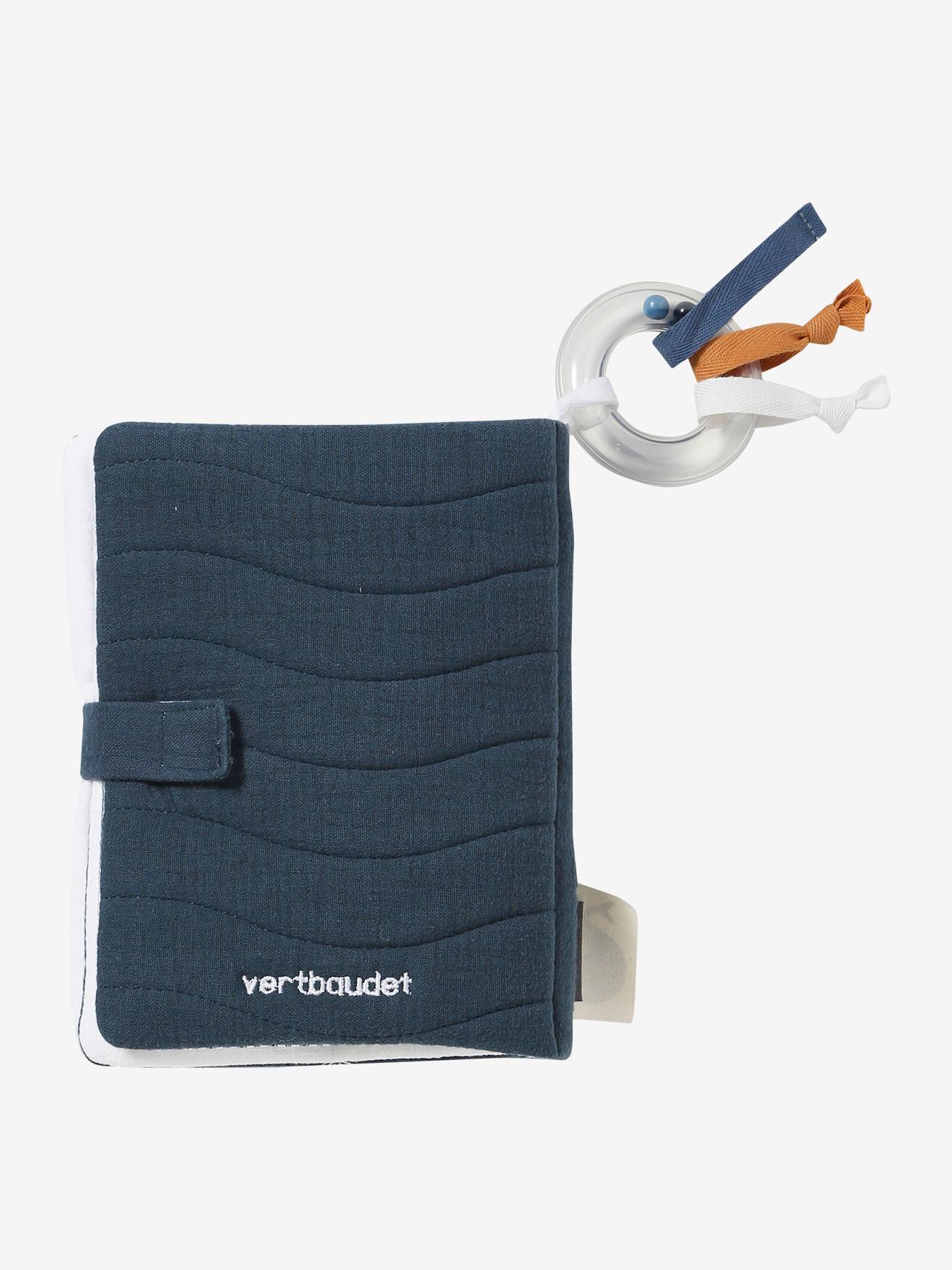 Vertbaudet Baby Foto-Stoffbuch NAVY SEA - blau