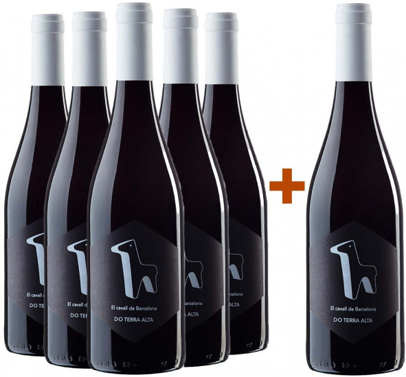 5+1 Paket El Cavall de Barcelona Terra Alta DO - Bodegas Aessir Terra Alta