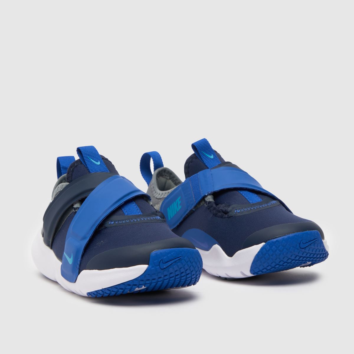 Nike marinblå flex advance pojkar småbarnsskor