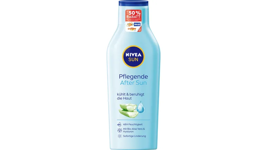 NIVEA SUN Pflege After Sun Bio-Aloe Vera & Hyaluron 400 ml