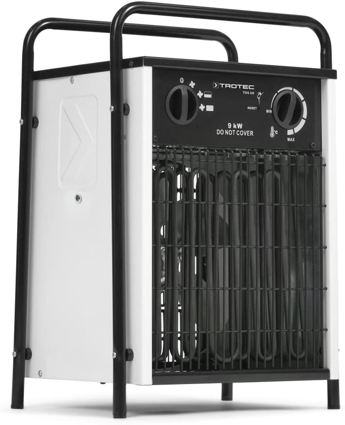 Trotec 1410000020 TDS 50 elektrisk varmelegeme 9,0 kW 400 volt