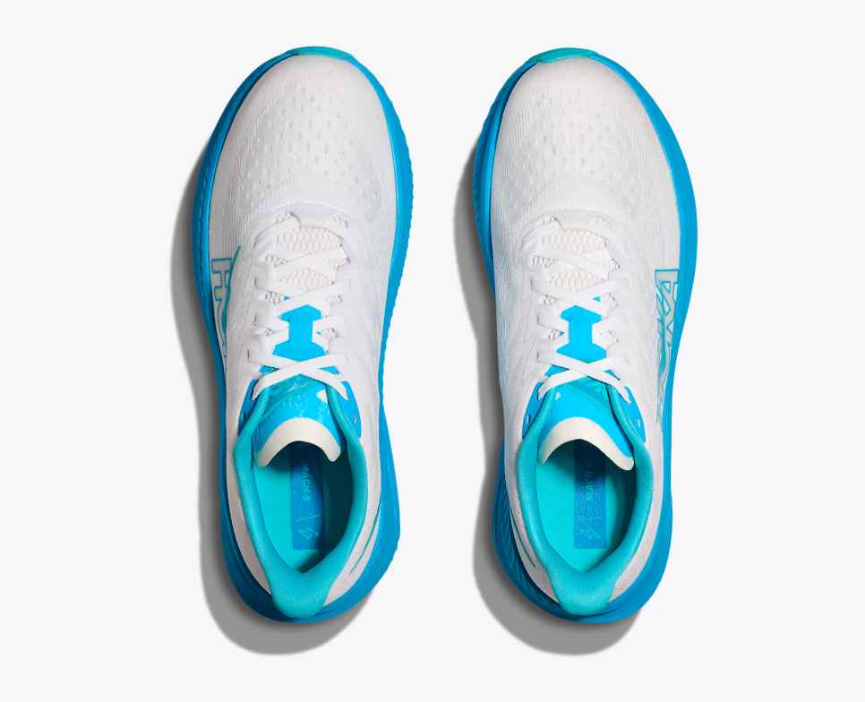 Mach 6 White / Skyward Blue