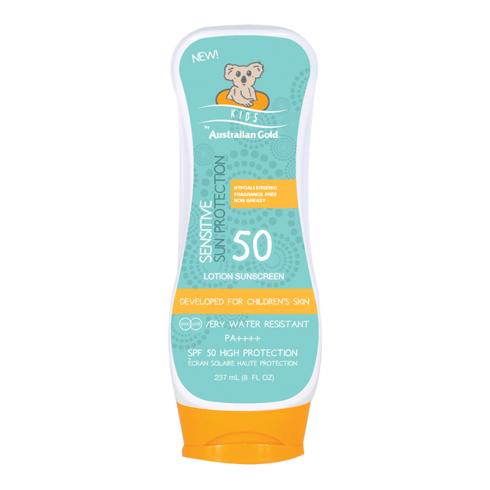 australian gold SPF 50 Enfant protection sensitive 237 ml Crème solaire enfant