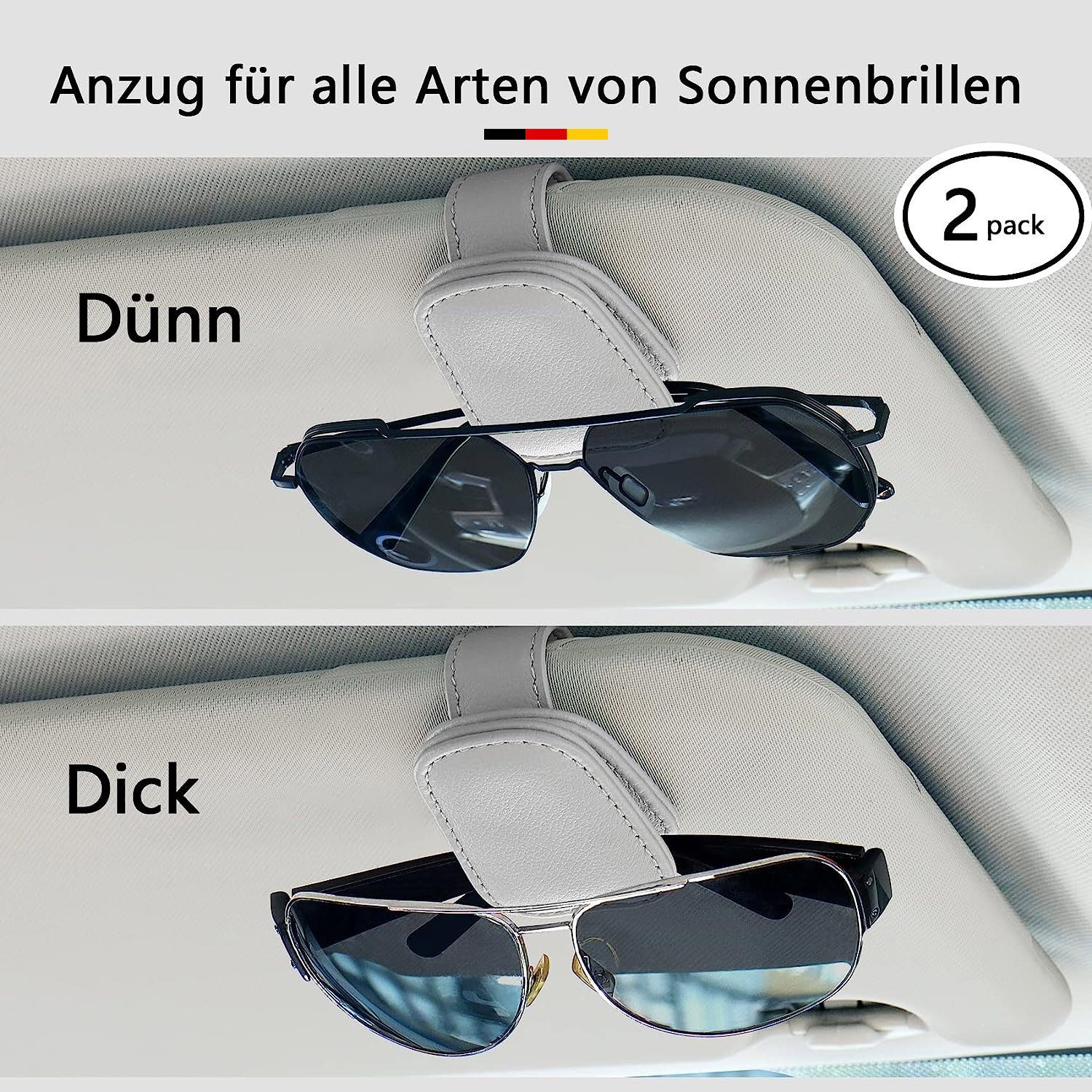 MAGICSHE Brillenetui sonnenblende, brillenhalter für auto Einzelpackung