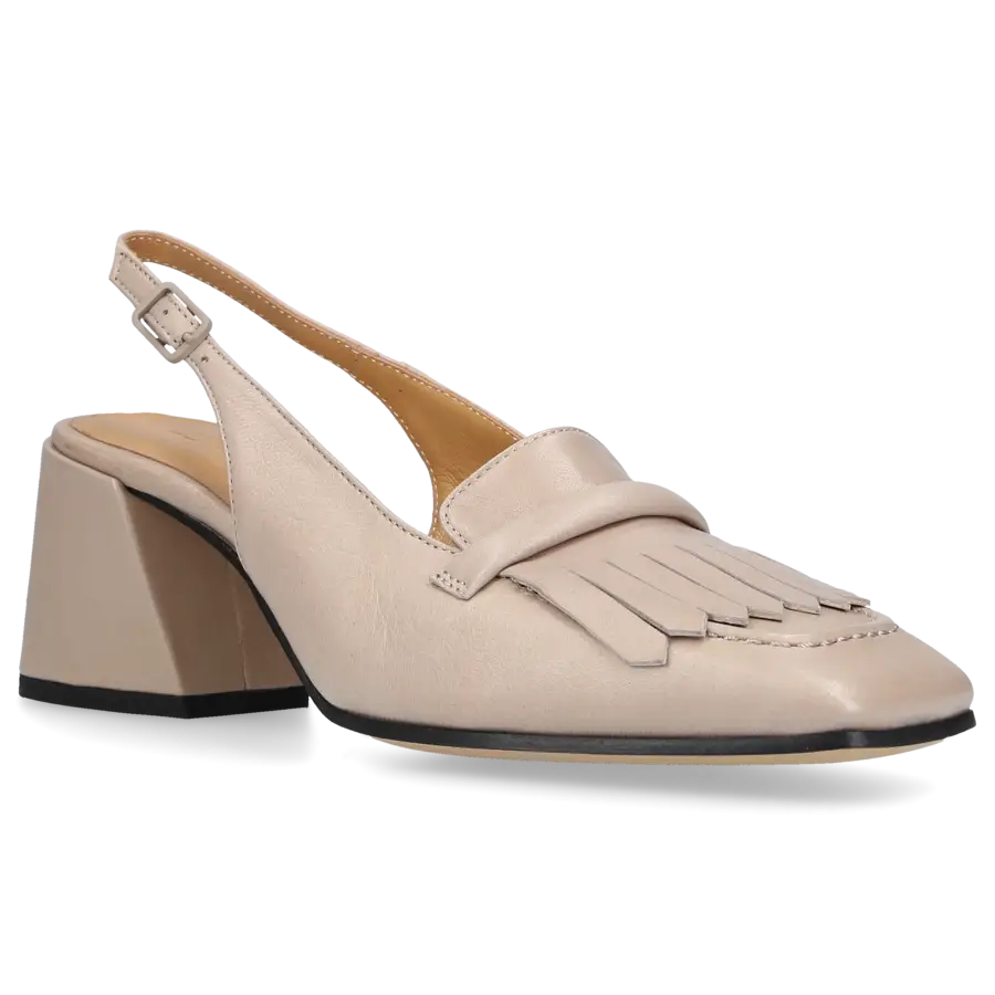 Pomme D`OR - Slingpumps 6065 Kalbsleder - grau