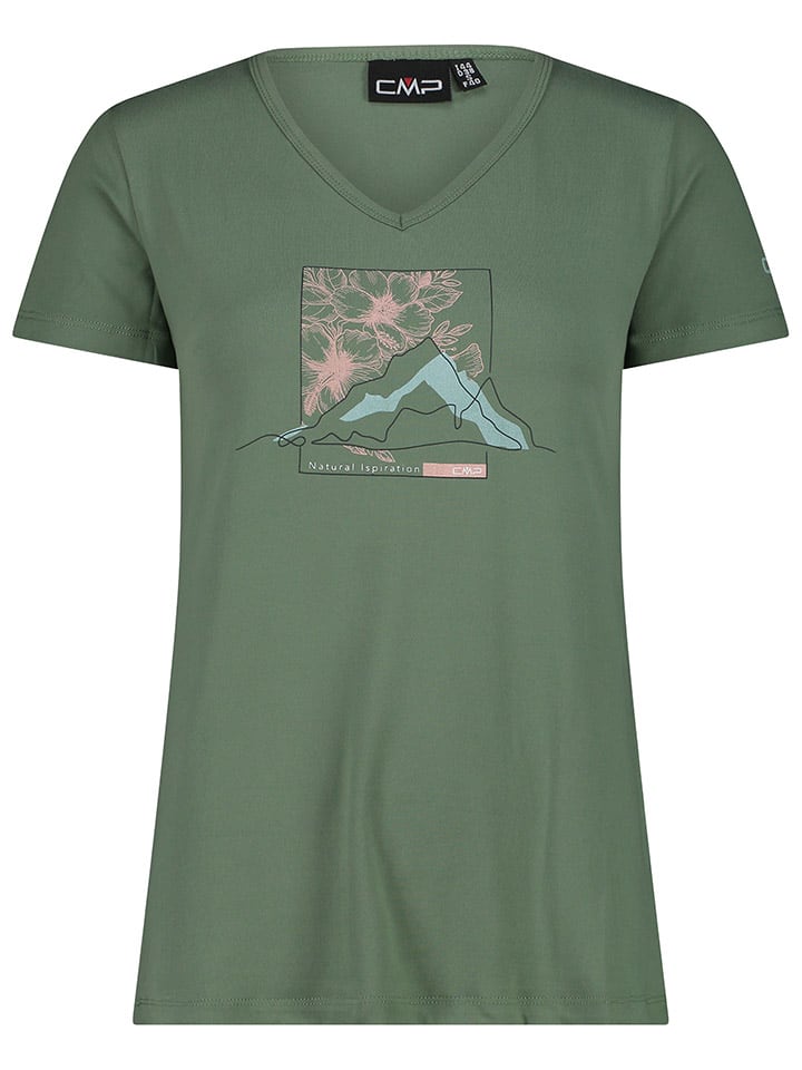 CMP Funktionsshirt in Khaki günstig kaufen