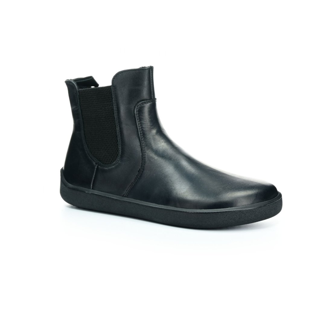 Be Lenka Entice Neo All Black  Chelsea Barfußschuhe