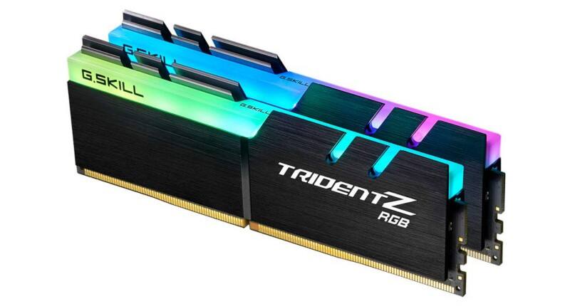 G.Skill RAM F4-3600C16D-32Gtzrc Dimm 3600 Mhz DDR4 Trident Z RGB 32 GB (2 x 16GB)