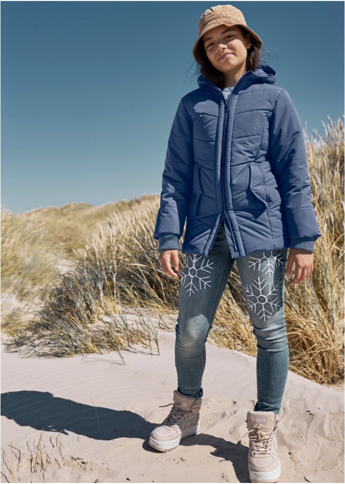 Mädchen Winterparka, wasserabweisend