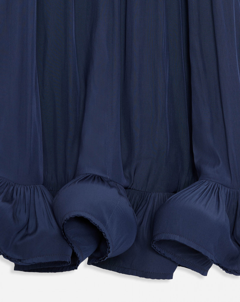 ROBE CHARMEUSE COURTE