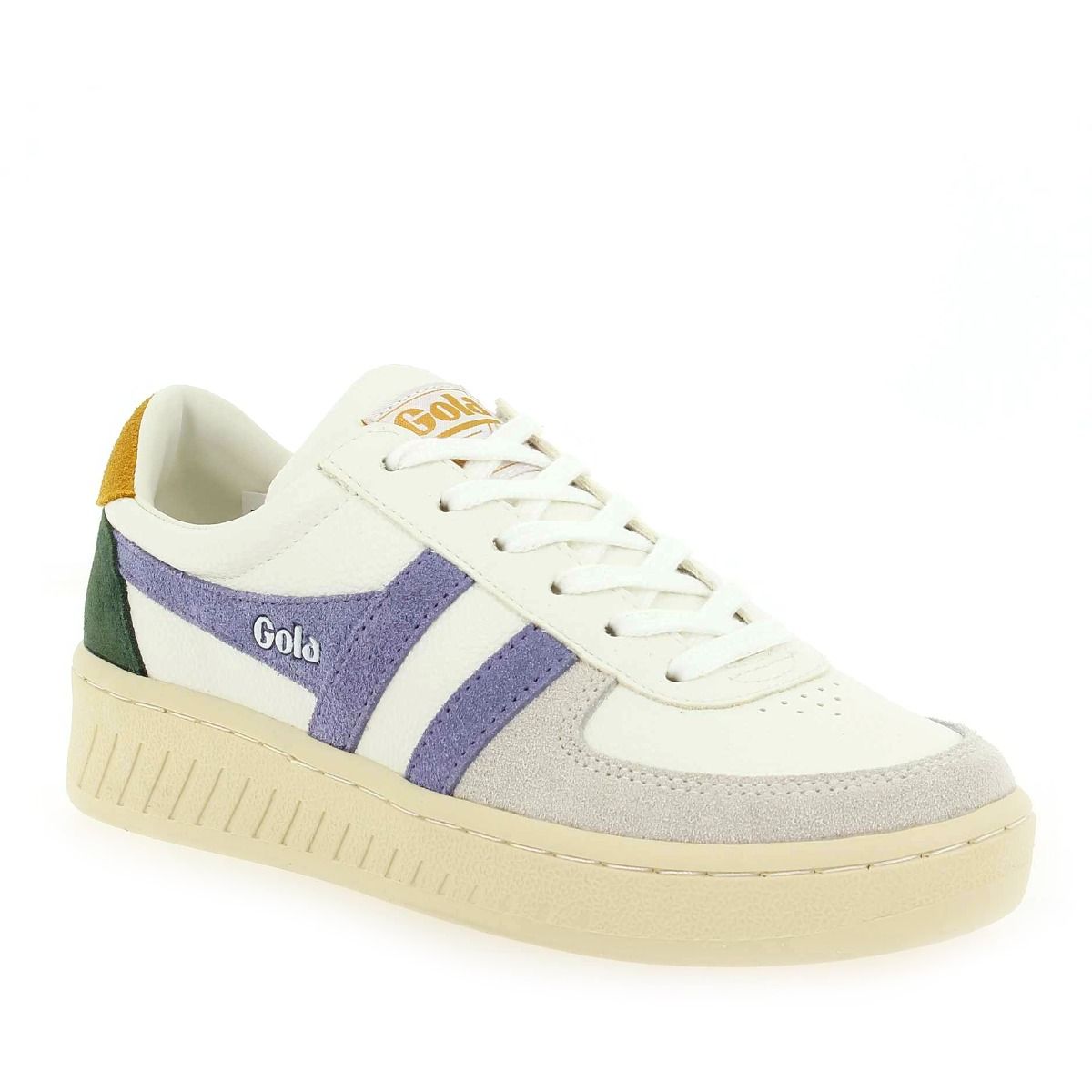 Gola  GRANDSLAM TRIDENT CLA415 - Blanc Lavande