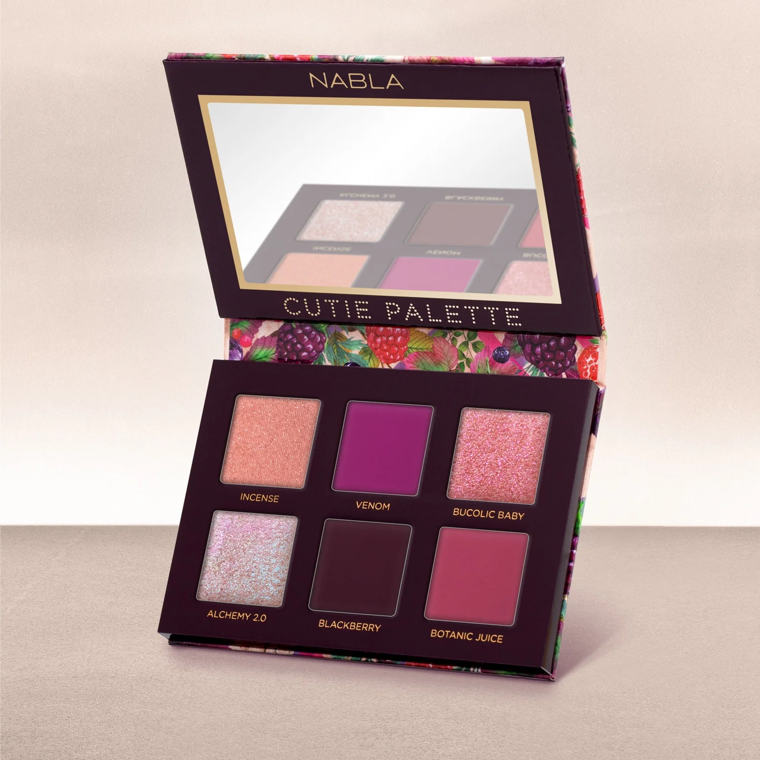Paletă fard de pleoape Wild Berry Eyes Cutie - Paletă fard de pleoape compact