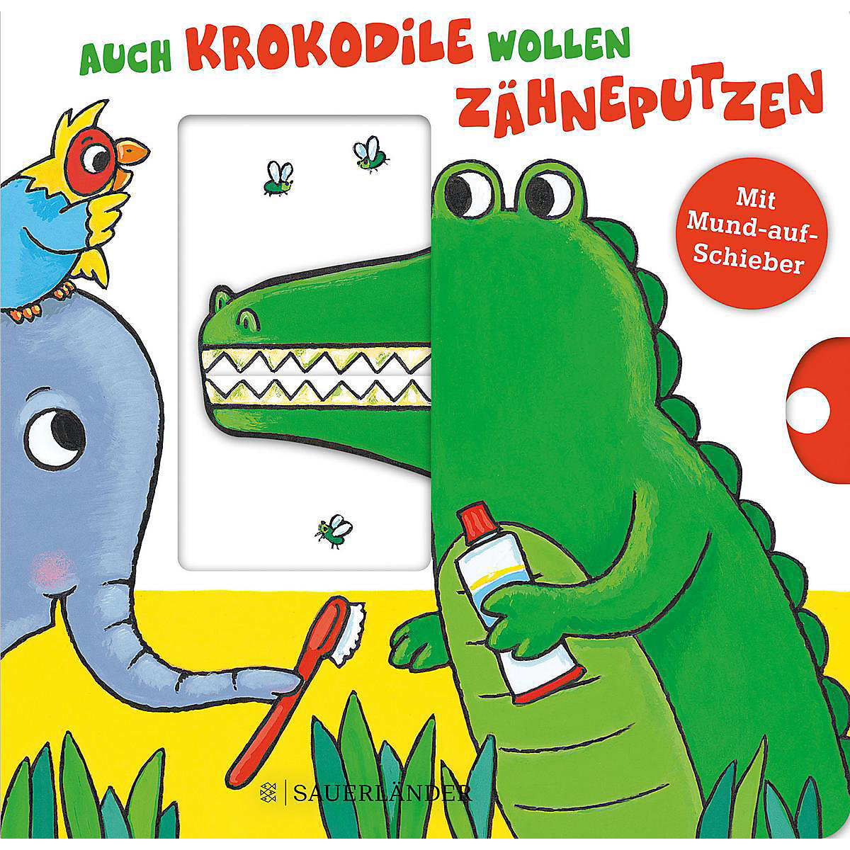 Auch Krokodile wollen Zähneputzen