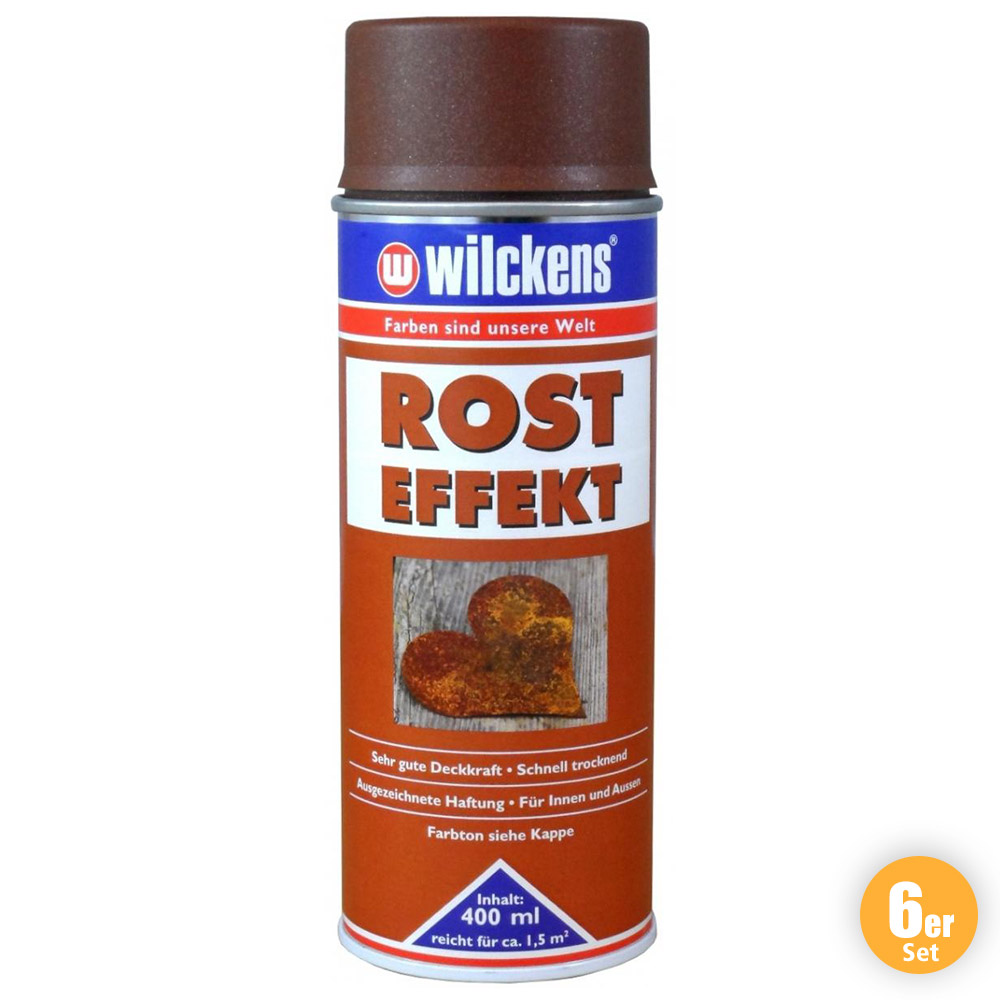 Wilckens Farben Wilckens Rost Effekt 6er Set