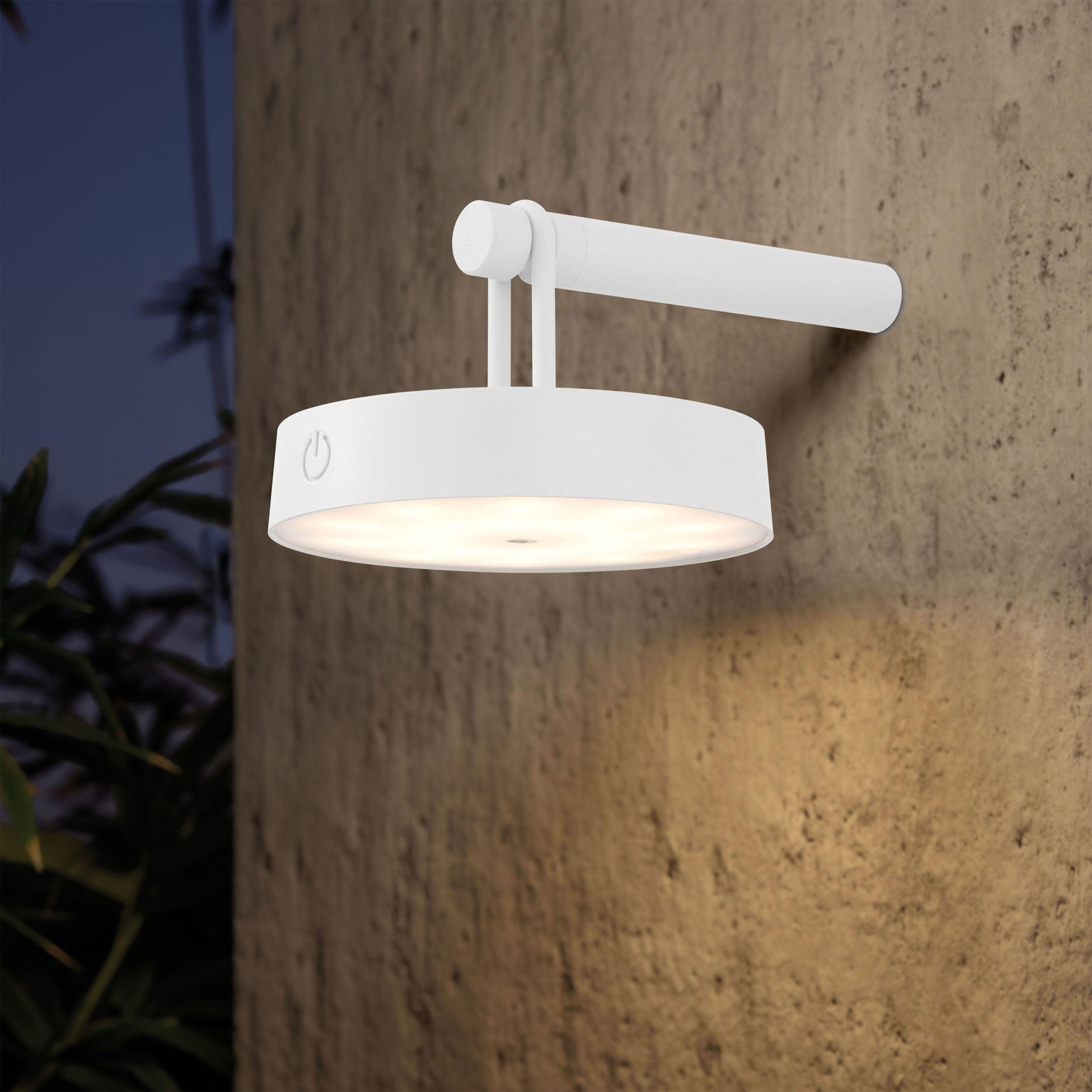 JUST LIGHT.LED-Akku-Wandleuchte 1flg