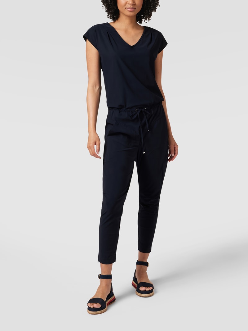 Jumpsuit mit seitlichen Eingrifftaschen Modell GIRA JUMPY in marineblau