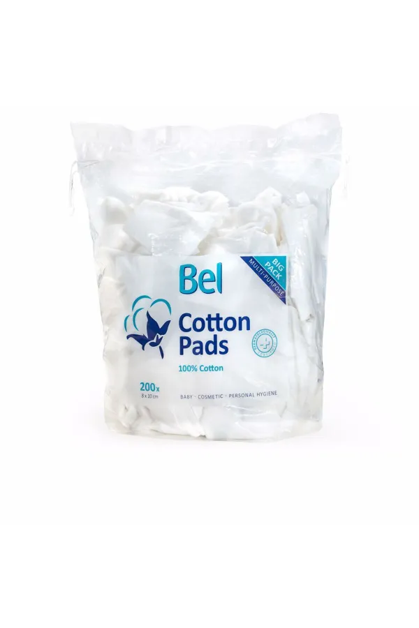 BEL  Wattepads 100 % Algodón 8x10 cm Bel