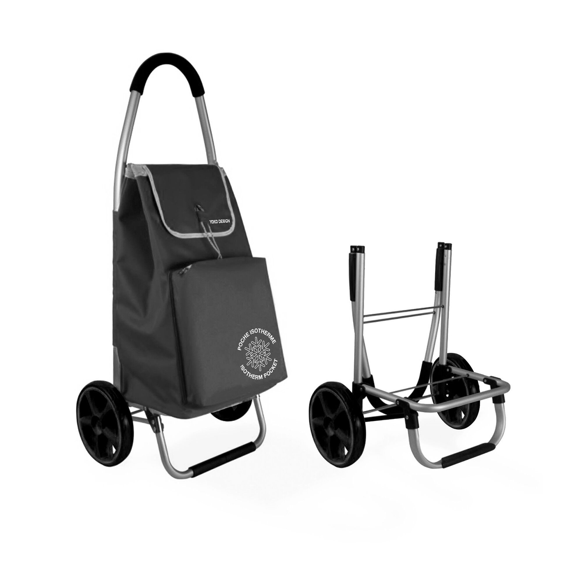 Chariot de courses pliable