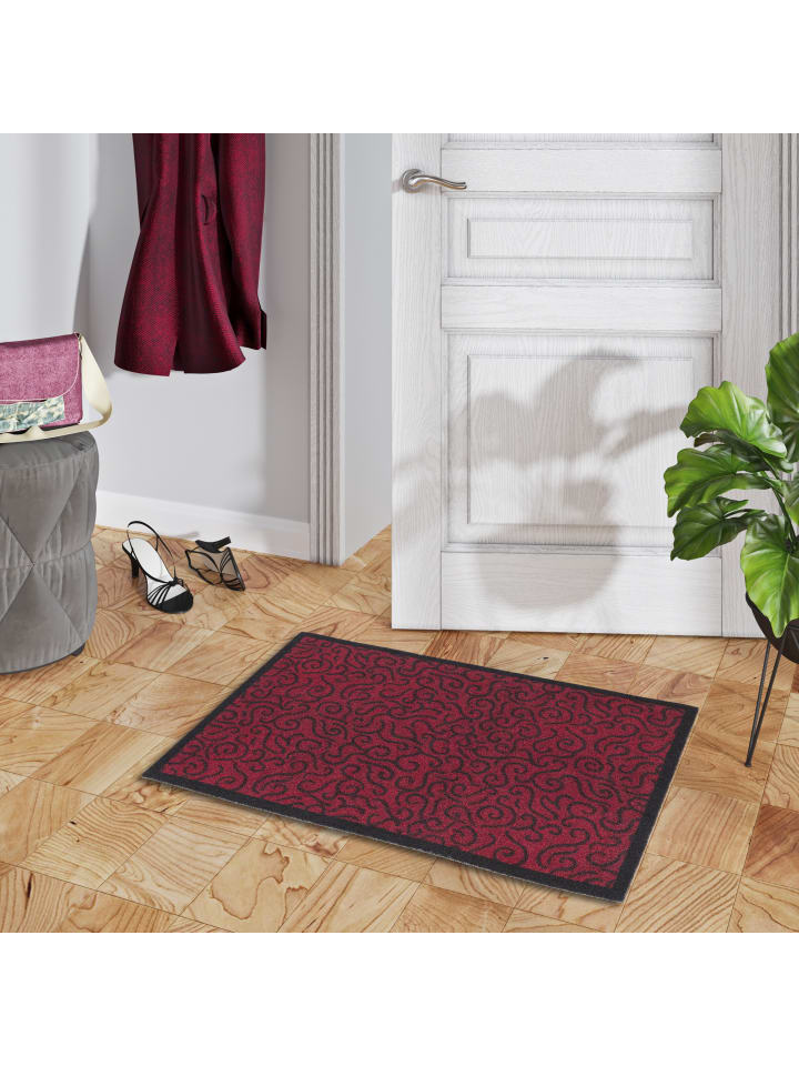 Pergamon Fußmatte Sauberlauf Superclean in Rot günstig kaufen