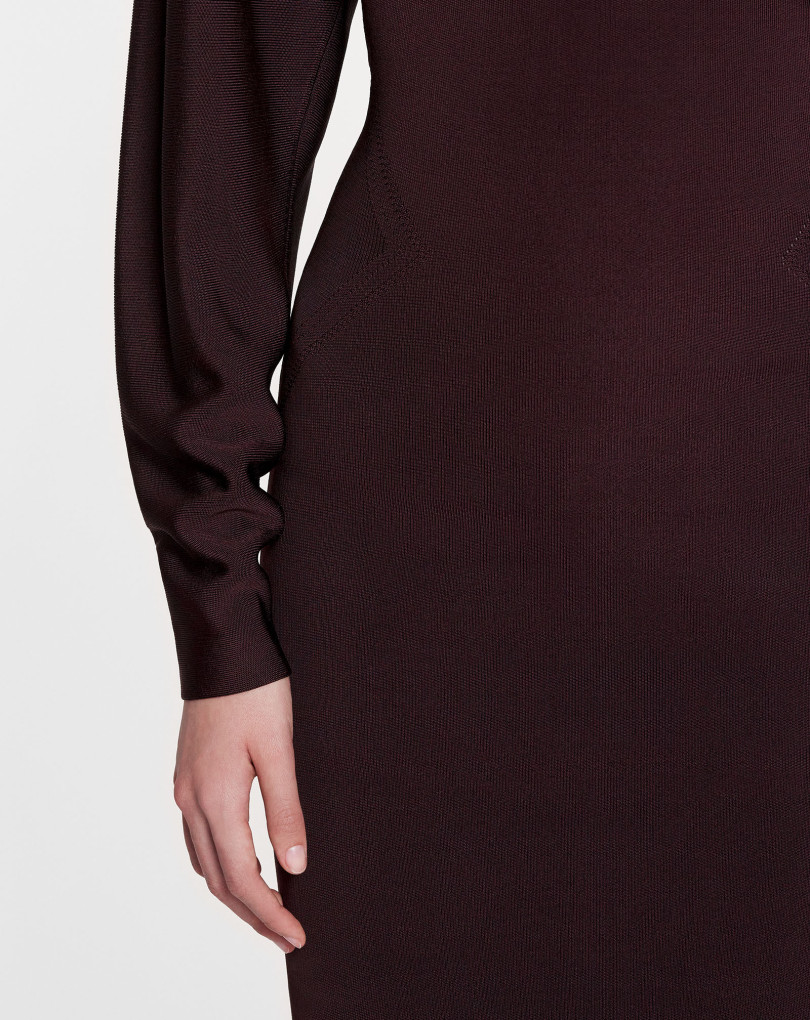 ROBE MI-LONGUE À MANCHES RAGLAN