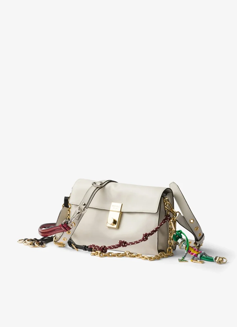 Prada Soft Sound Small leather shoulder bag