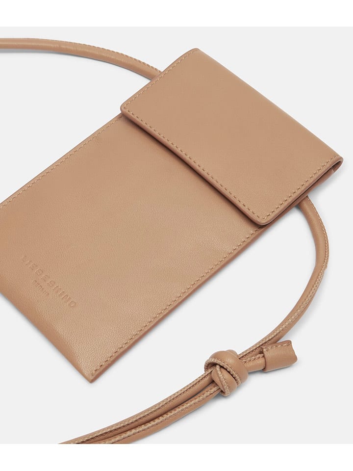 LIEBESKIND BERLIN Leder-Handytasche in Beige - (B)11 x (H)18 cm günstig kaufen onesize