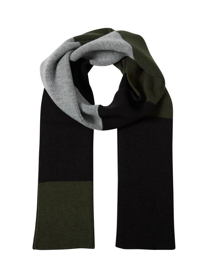 BLEND Schal BHEarnest 20713938 ME Modischer Schal mit Muster in nachtschwarz günstig kaufen onesize