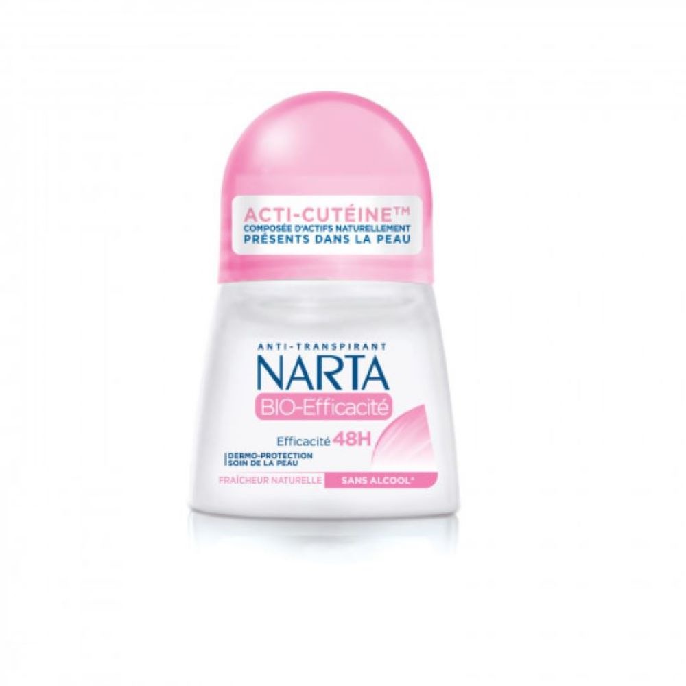 NARTA BIO-Efficacité Déodorant Bille Femme Anti-transpirant 48h