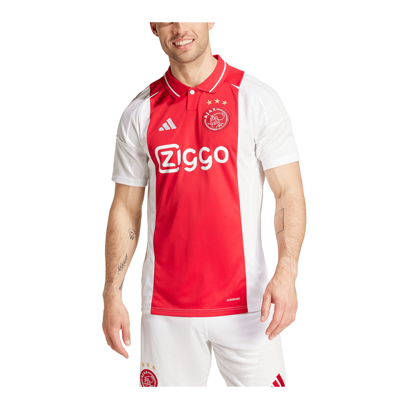 adidas Ajax Amsterdam Trikot Home 2024/2025 Weiss