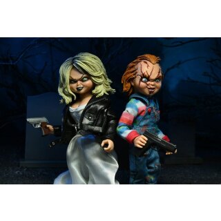 Chucky und seine Braut Clothed Actionfiguren Doppelpack - Chucky & Tiffany