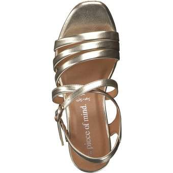 piece of mind Sandale in gold