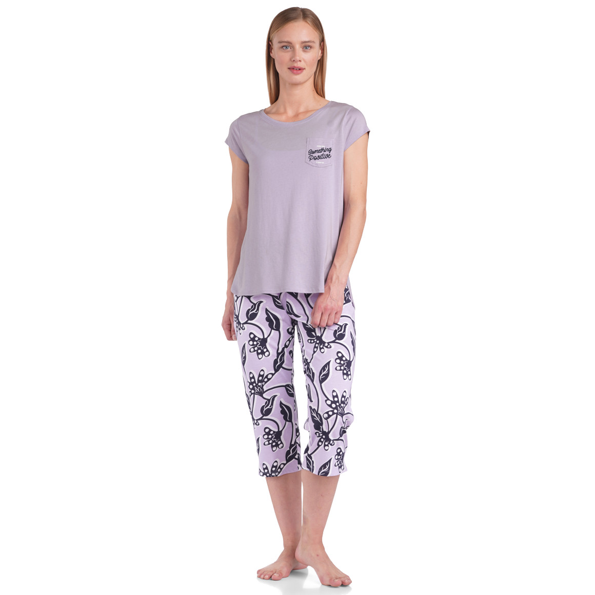Damen Schlafshirt mit Brusttasche