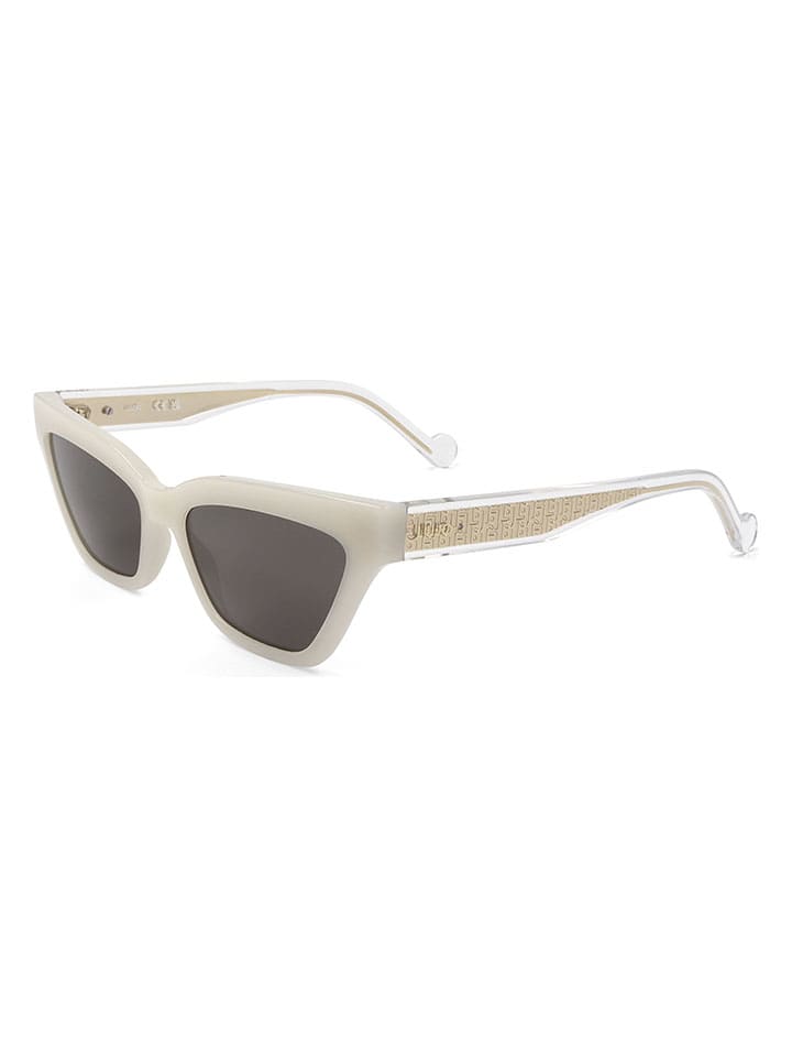 Liu Jo Damen-Sonnenbrille in Grau/ Beige günstig kaufen 55