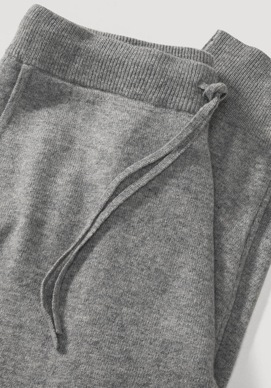 Strickhose aus Bio-Schurwolle mit Kaschmir