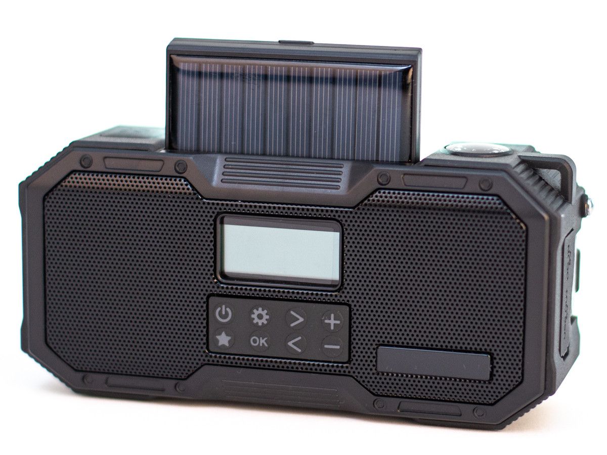 Selbst-Sicher DAB+/FM Kurbel und Solarradio
