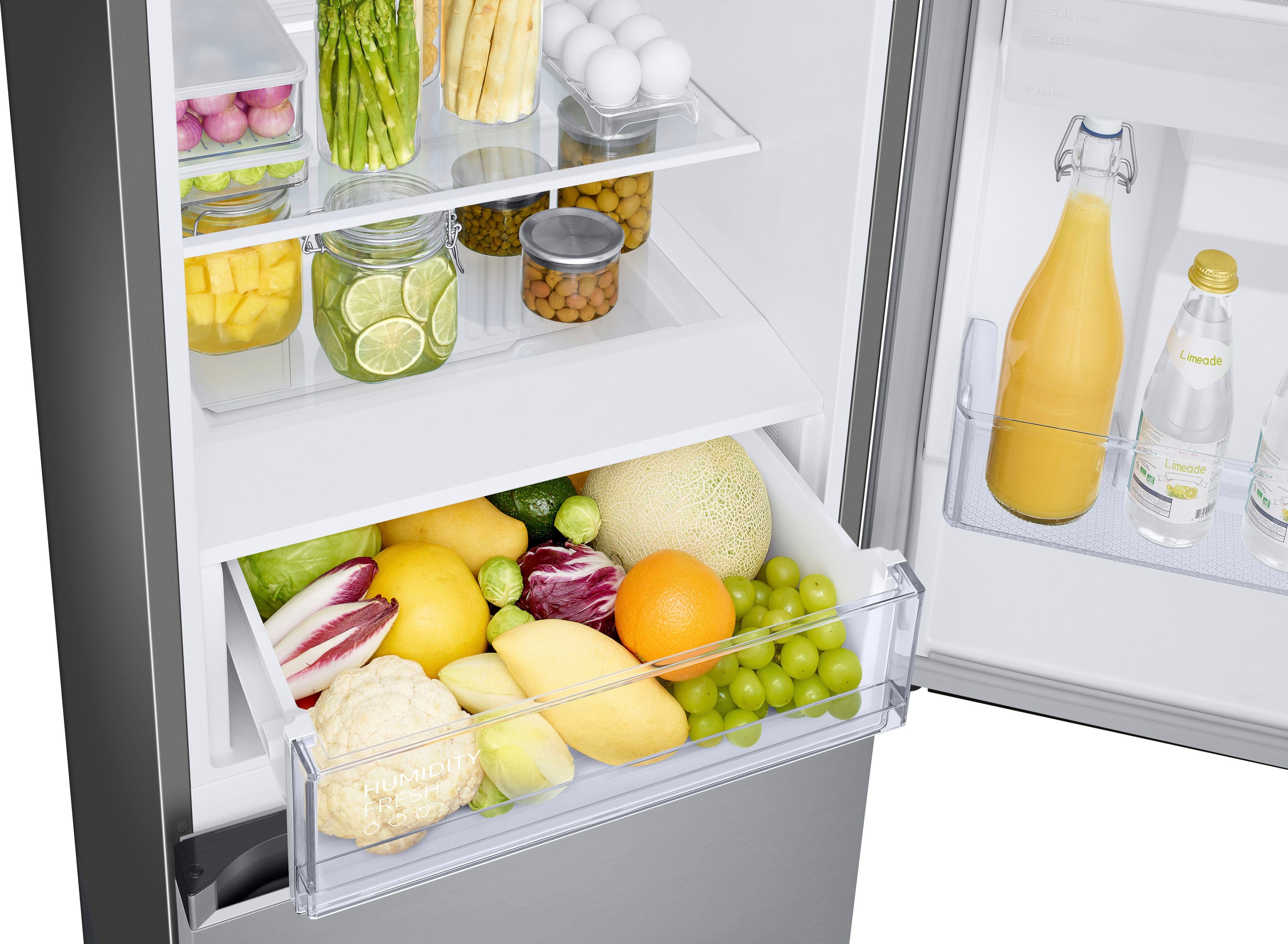 Samsung Kühl-/Gefrierkombination RL34C652CSA, 185,3 cm hoch, 59,5 cm breit