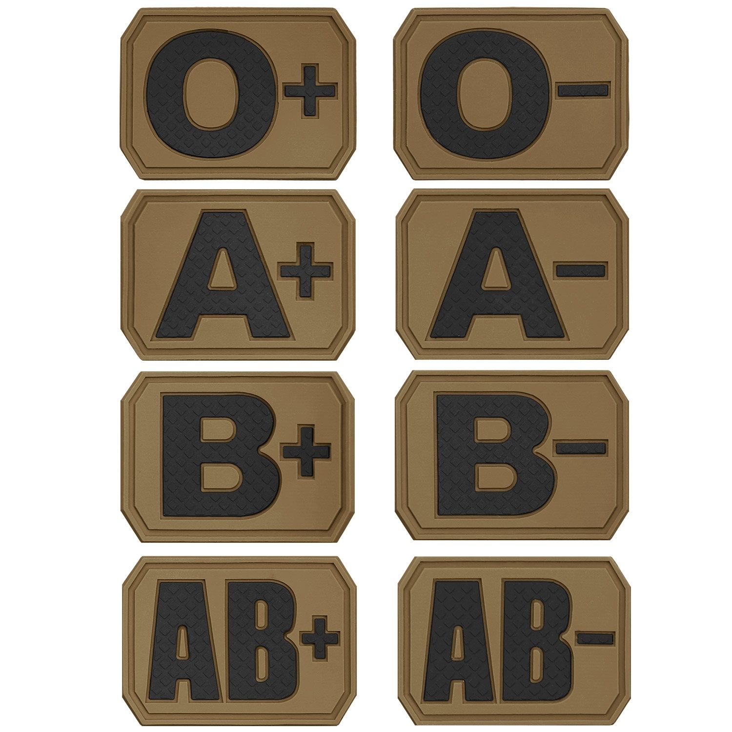 Patch 3D Blutgruppen