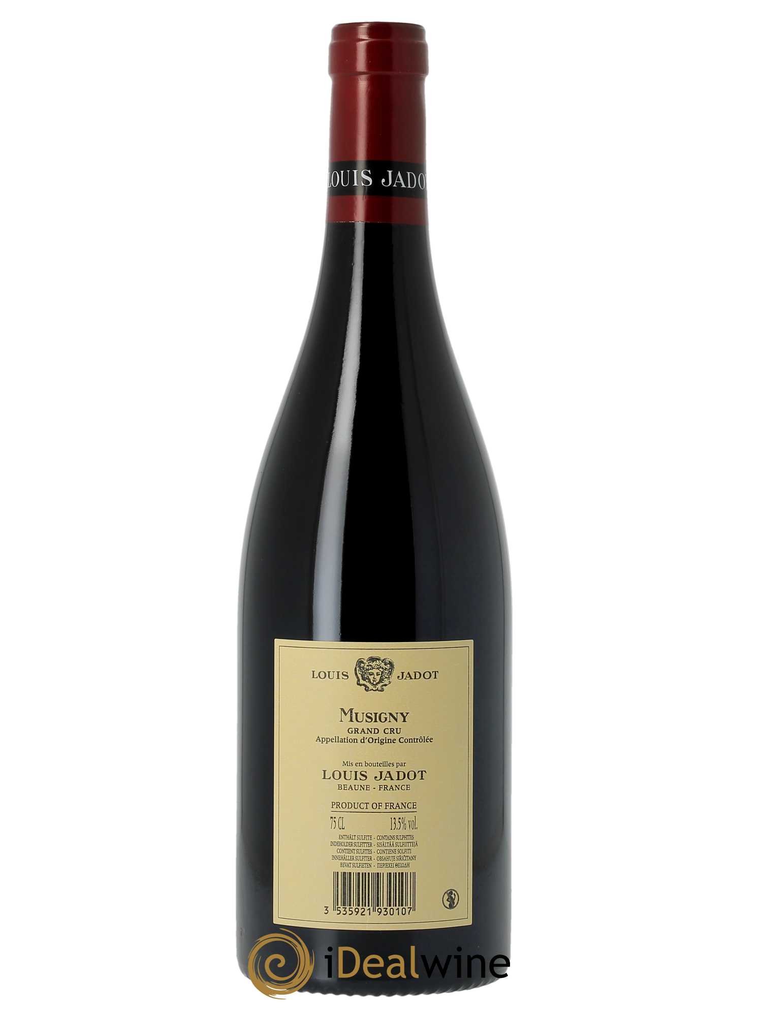 Musigny Grand Cru Domaine Louis Jadot  2021 - Lot de 1 Bouteille