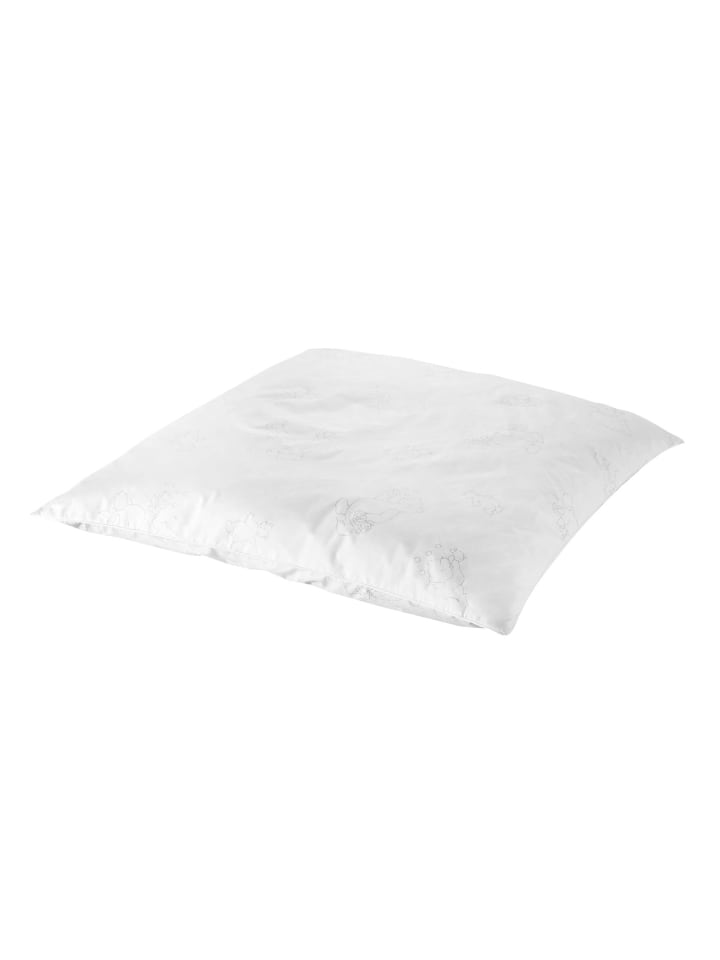 TRAUMBÄR Babybettdecke SUSI mit Bärchendruck in Weiß günstig kaufen 80 x 80 cm