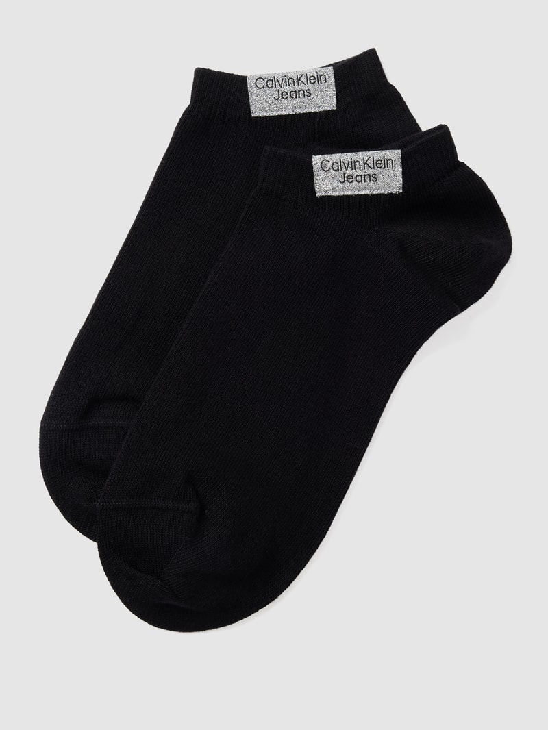 Sneakersocken mit Bio-Baumwoll-Anteil in black