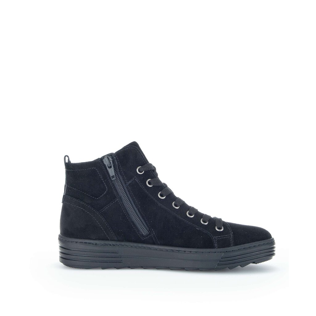 Gabor fashion Schnürstiefelette schwarz
