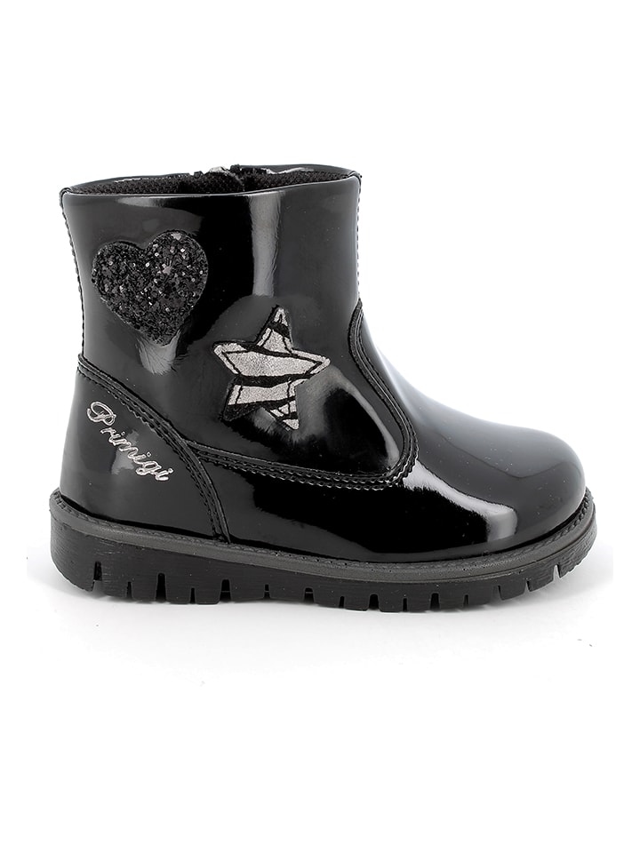 Primigi Leder-Boots in Schwarz günstig kaufen
