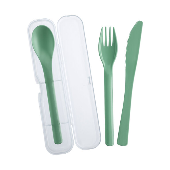 Frühstücks-Set To Go, 7-tlg., mintgrün